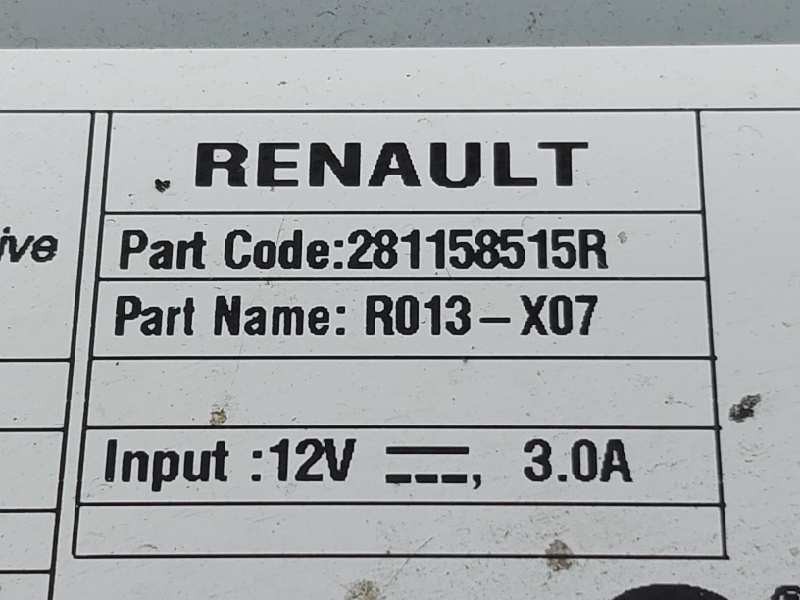 Recambio de sistema audio / cd para dacia dokker 1.6i glp referencia OEM IAM 281158515R  