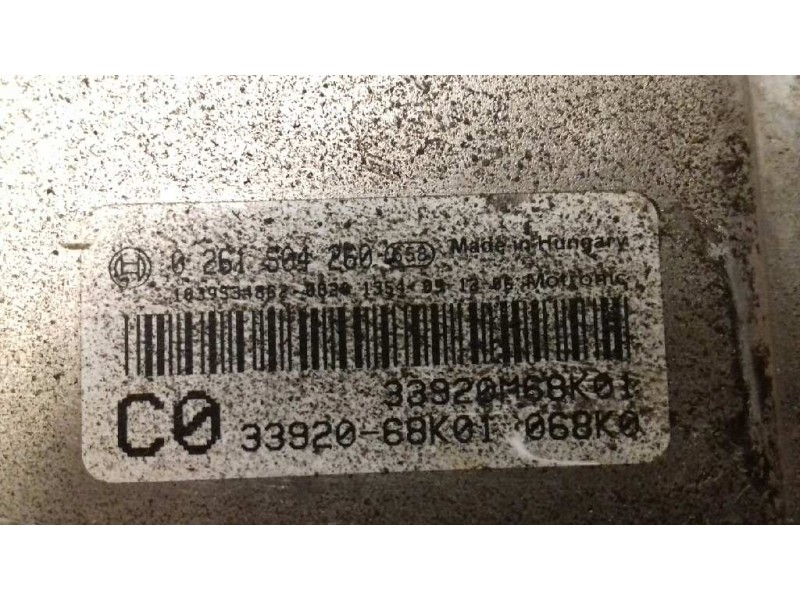 Recambio de centralita motor uce para nissan pixo (uao) acenta referencia OEM IAM 0261504260 3392068K01 