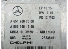 Recambio de centralita motor uce para mercedes-benz clase c (w204) lim. c 200 cdi blueefficiency (204.001) referencia OEM IAM A6 2