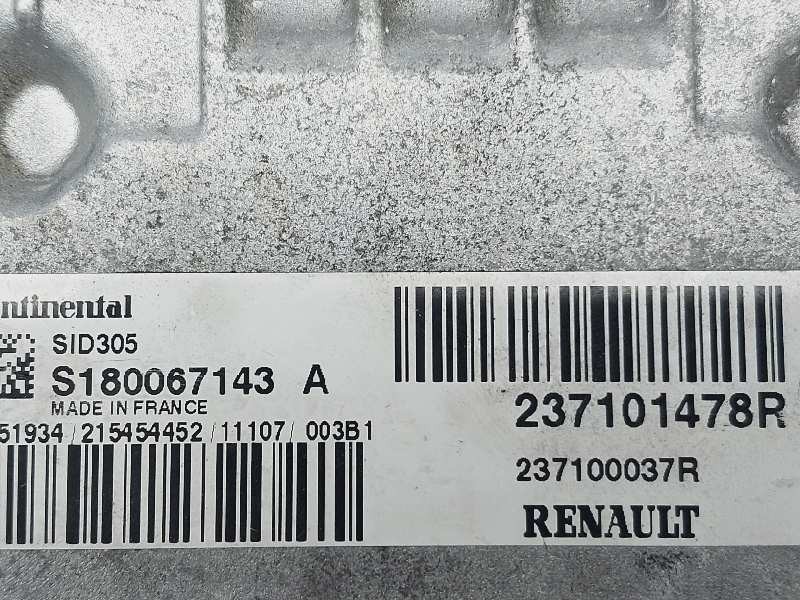 Recambio de centralita motor uce para renault fluence dynamique referencia OEM IAM 237101478R 237100037R S180067143A