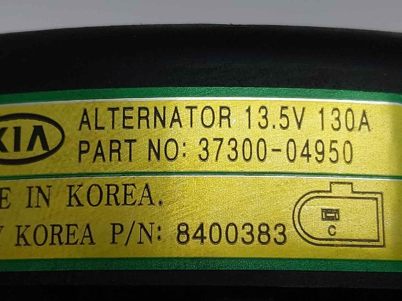 Recambio de alternador para hyundai i30 cw (pd) go! referencia OEM IAM 3730004950  