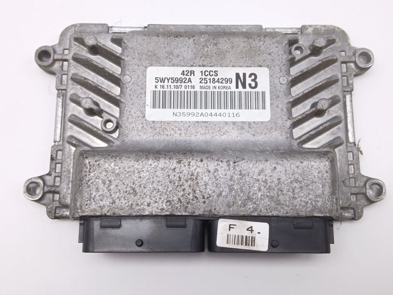 Recambio de centralita motor uce para chevrolet aveo / kalos sedán (t250, t255) 1.2 lpg referencia OEM IAM 25184299  