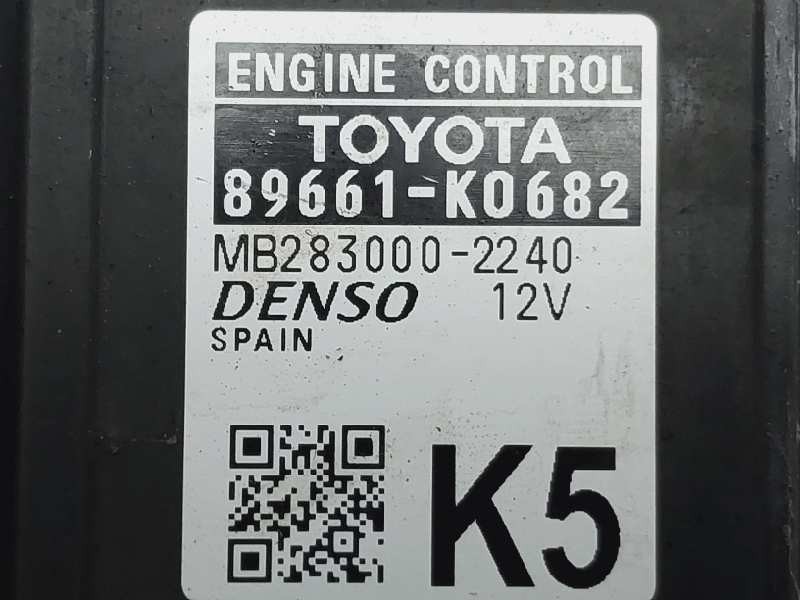 Recambio de centralita motor uce para toyota yaris xpa1f referencia OEM IAM 89661K0682 MB283000 