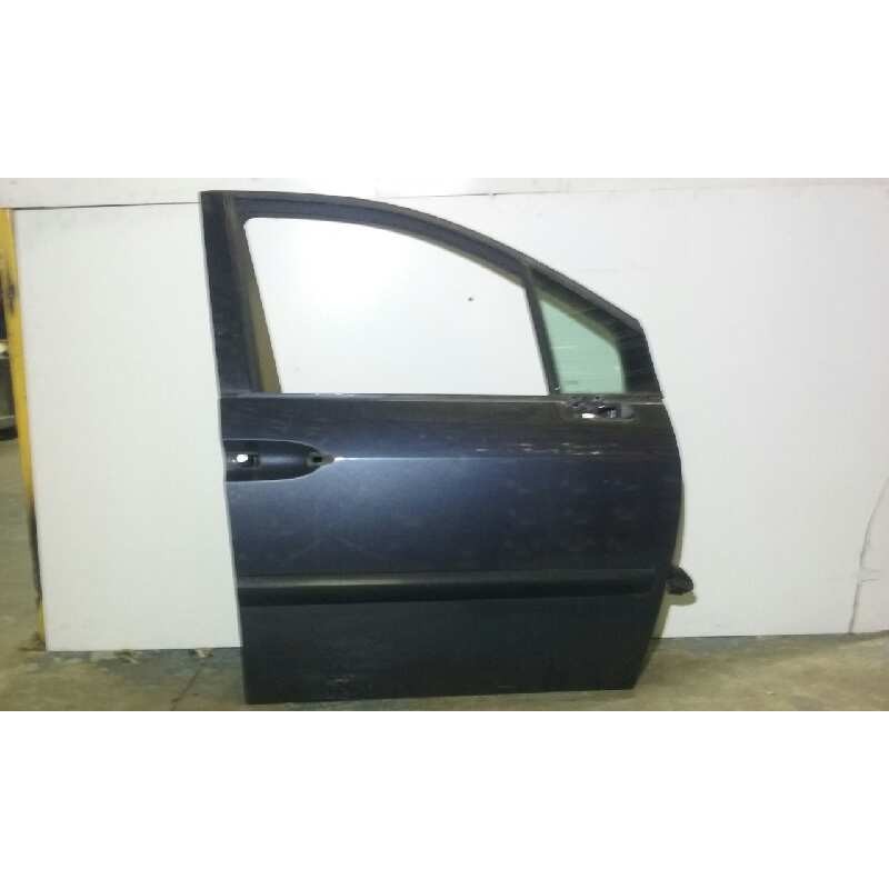 Recambio de puerta delantera derecha para peugeot 807 st pack referencia OEM IAM  AZUL METALIZADO 