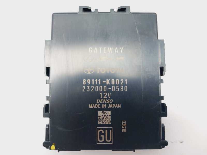 Recambio de modulo electronico para toyota yaris xpa1f referencia OEM IAM 89111K0021 2320000580 