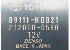 Recambio de modulo electronico para toyota yaris xpa1f referencia OEM IAM 89111K0021 2320000580  2
