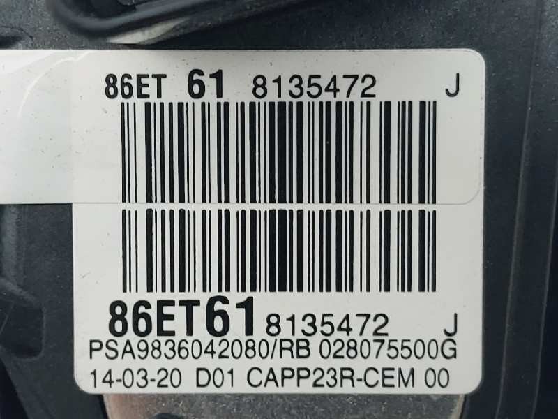 Recambio de potenciometro pedal para citroën c5 aircross feel referencia OEM IAM 9836042080 86ET61 