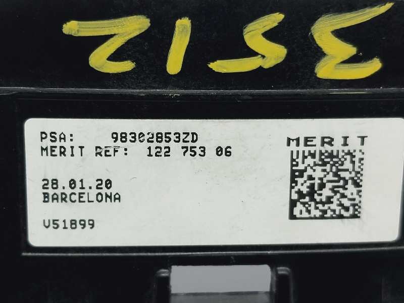 Recambio de palanca cambio para citroën c5 aircross feel referencia OEM IAM 98302853ZD 12275306 