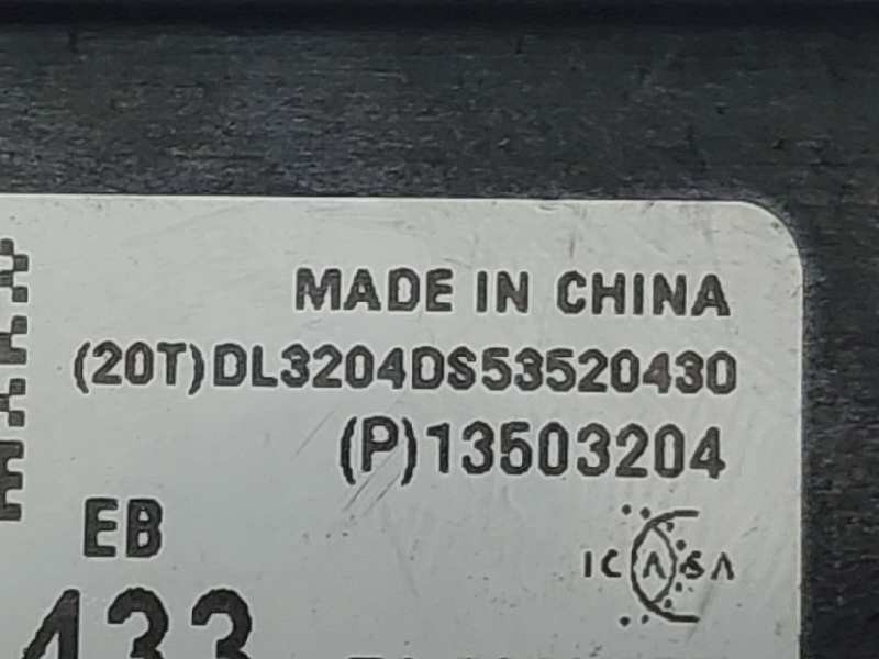 Recambio de modulo electronico para opel corsa e selective referencia OEM IAM 13503204  