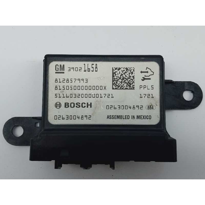 Recambio de modulo electronico para opel corsa e selective referencia OEM IAM 39021658 0263004892 