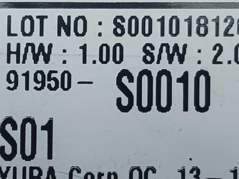 Recambio de caja reles / fusibles para hyundai i30 (pd) n referencia OEM IAM 91950S0010  