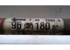 Recambio de transmision delantera izquierda para peugeot 207 1.4 hdi referencia OEM IAM 9659318080 SIN ABS  2