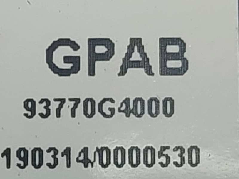 Recambio de modulo electronico para hyundai i30 (pd) n referencia OEM IAM 93770G4000  
