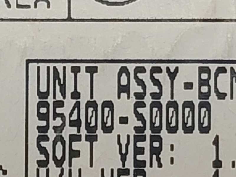 Recambio de modulo electronico para hyundai i30 (pd) n referencia OEM IAM 95400S0000  