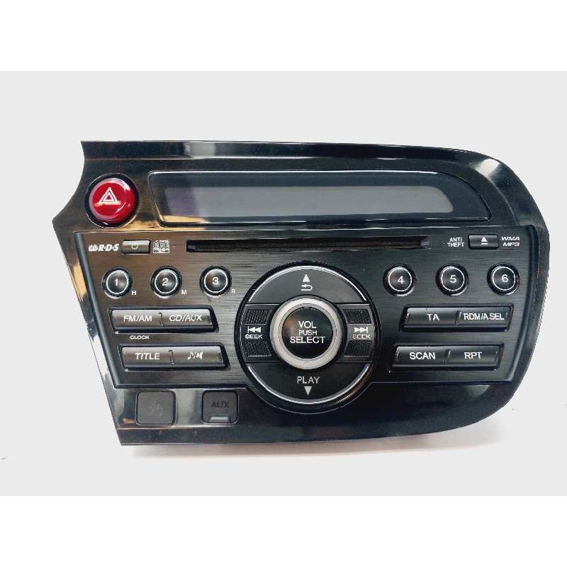 Recambio de sistema audio / cd para honda insight (ze2) elegance referencia OEM IAM 39100TM8G02  