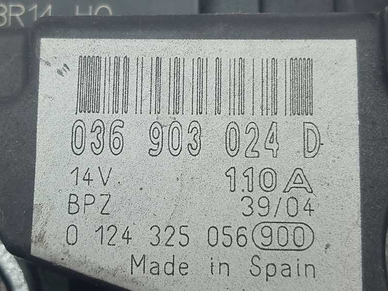 Recambio de alternador para volkswagen polo (9n1) trendline referencia OEM IAM 036903024D 0124325056 