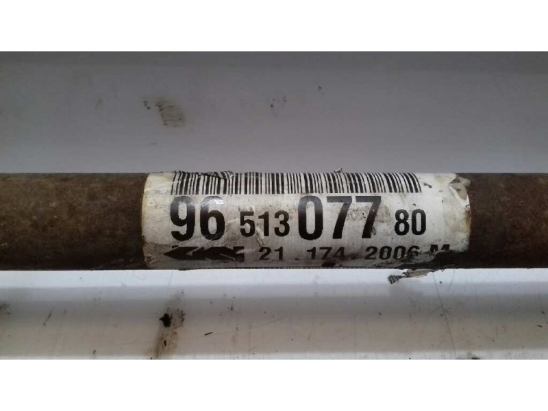 Recambio de transmision delantera izquierda para peugeot 207 sport referencia OEM IAM 9651307780 SIN ABS 