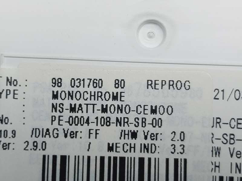 Recambio de cuadro instrumentos para ds 5 style referencia OEM IAM 9806017780 9803176080 