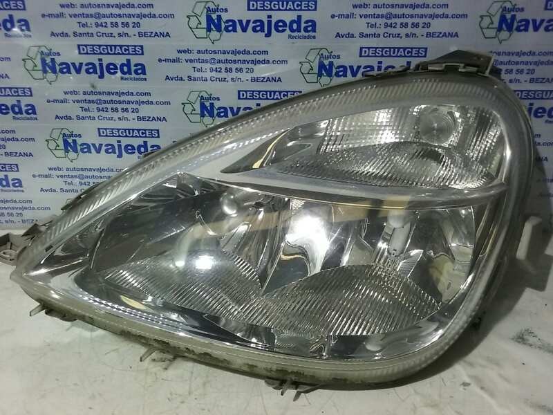 Recambio de faro izquierdo para mercedes-benz clase a (w168) 1.7 cdi diesel cat referencia OEM IAM A16882061 A16882061 