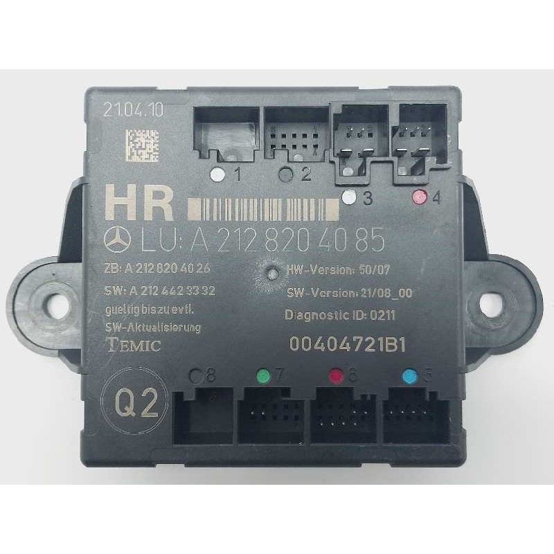 Recambio de modulo electronico para mercedes-benz clase c (w204) berlina c 200 cdi blueefficiency (204.001) referencia OEM IAM A