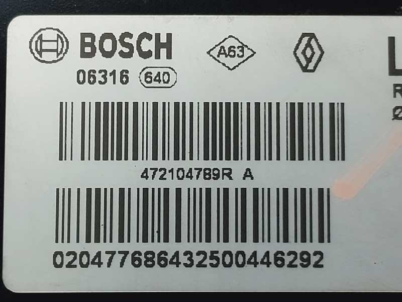 Recambio de servofreno para renault megane iv berlina 5p limited referencia OEM IAM 472104789R  