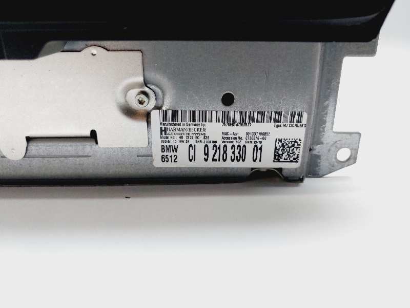 Recambio de sistema audio / cd para bmw x1 (e84) sdrive 20d referencia OEM IAM 9218330 6212CI9218330 
