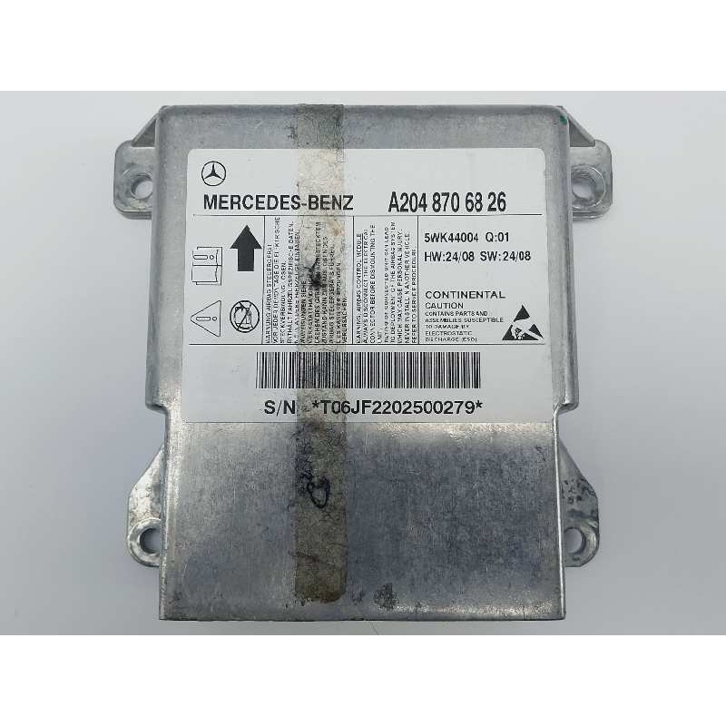Recambio de centralita airbag para mercedes-benz clase c (w204) berlina c 200 cdi blueefficiency (204.001) referencia OEM IAM A2