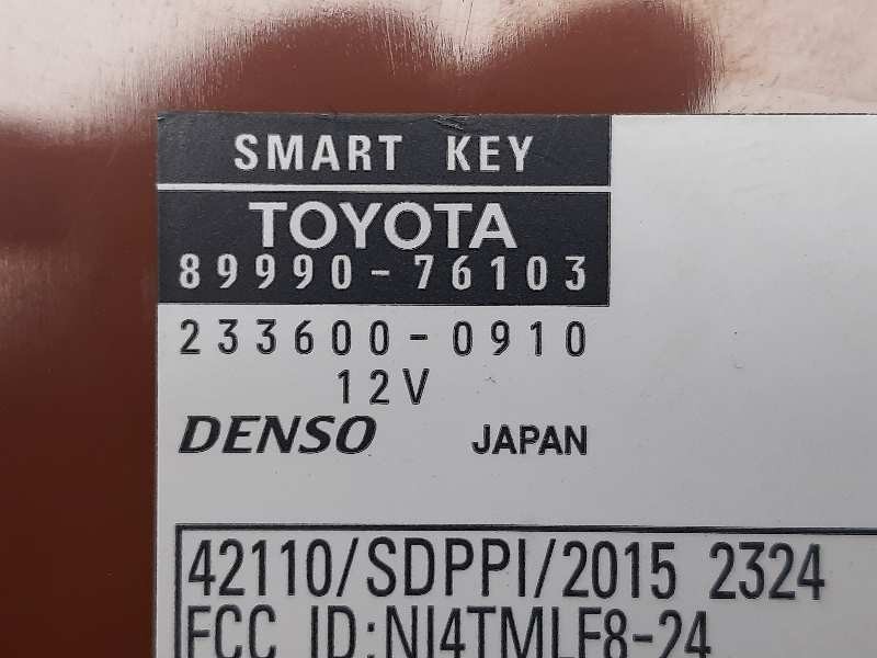 Recambio de modulo electronico para lexus ct 200h white edition referencia OEM IAM 8999076103 23360009910 