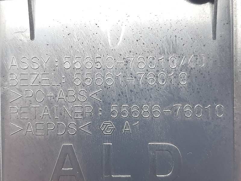 Recambio de rejilla aireadora para lexus ct 200h white edition referencia OEM IAM 5565076010 5566176010 5568676010