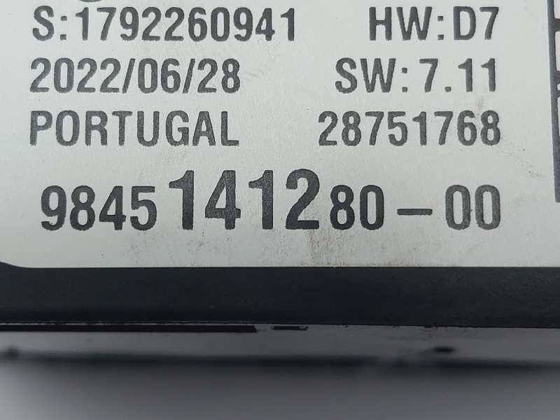 Recambio de caja reles / fusibles para peugeot partner referencia OEM IAM 984514128000 9845141280 