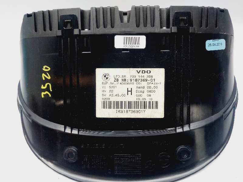 Recambio de cuadro instrumentos para bmw x1 (e84) sdrive 20d referencia OEM IAM 918736901 9187369 