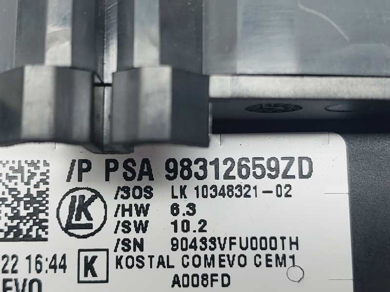 Recambio de mando multifuncion para peugeot partner referencia OEM IAM 98312659ZD 98093198ZD 96655861ZD