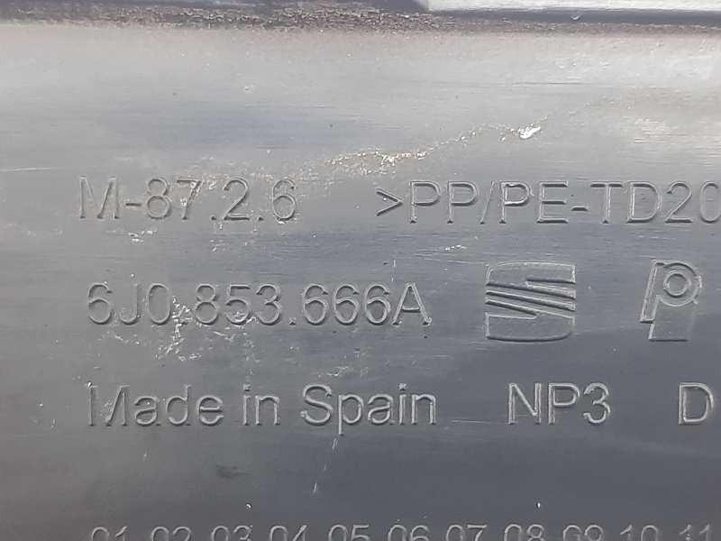 Recambio de rejilla paragolpes derecha para seat ibiza (6j5) sport referencia OEM IAM 6J0853666A  