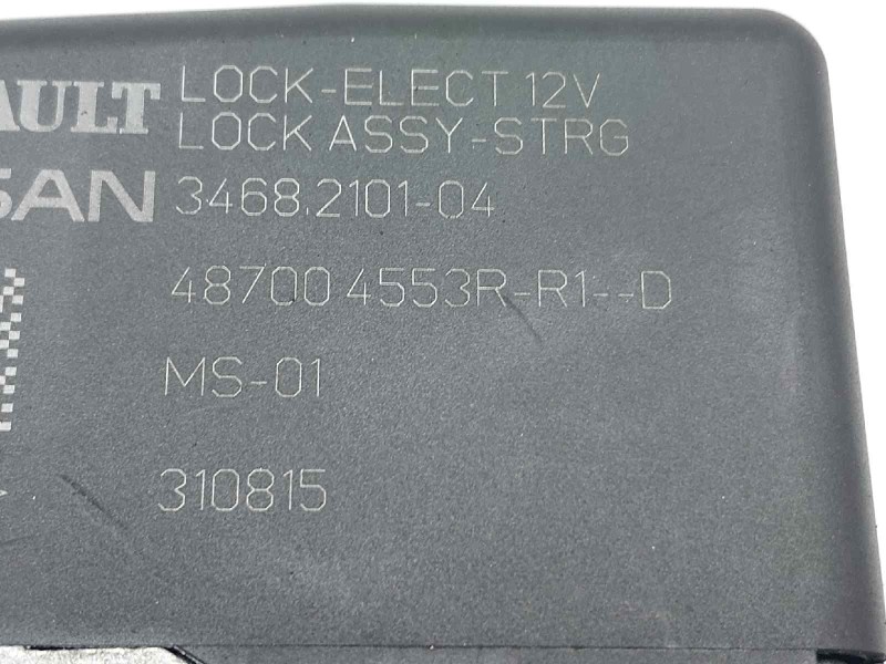Recambio de centralita inmovilizador para nissan qashqai (j11) black edition referencia OEM IAM 487004553RR1D  