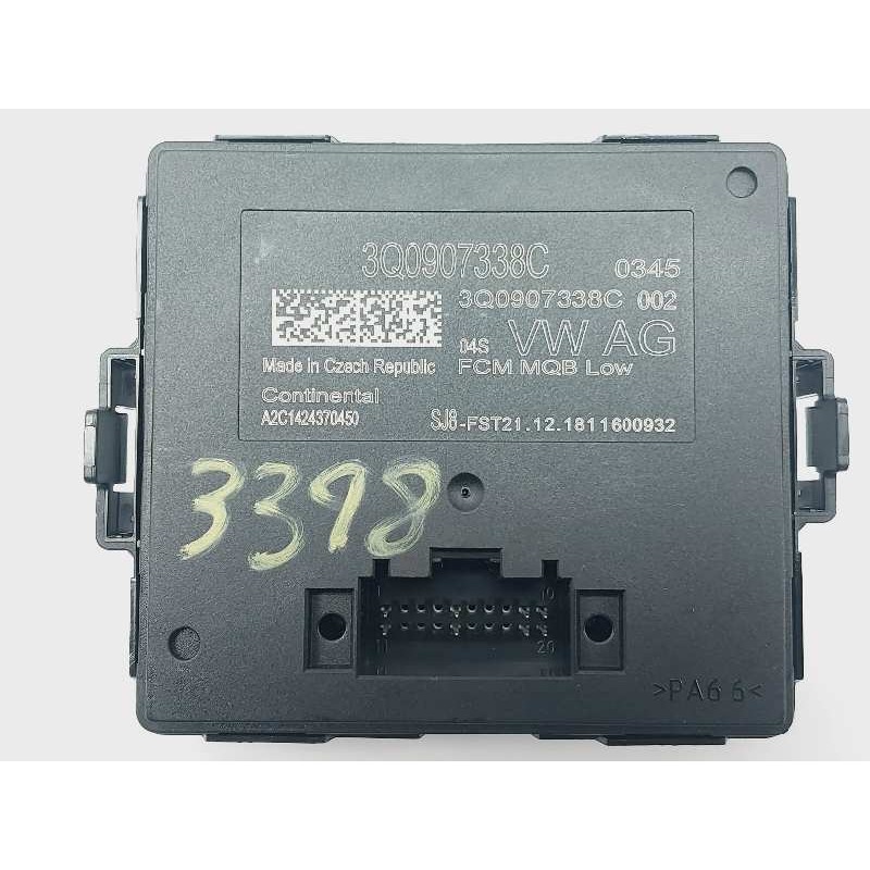 Recambio de modulo electronico para skoda superb (3v3) style referencia OEM IAM 3Q0907338C  