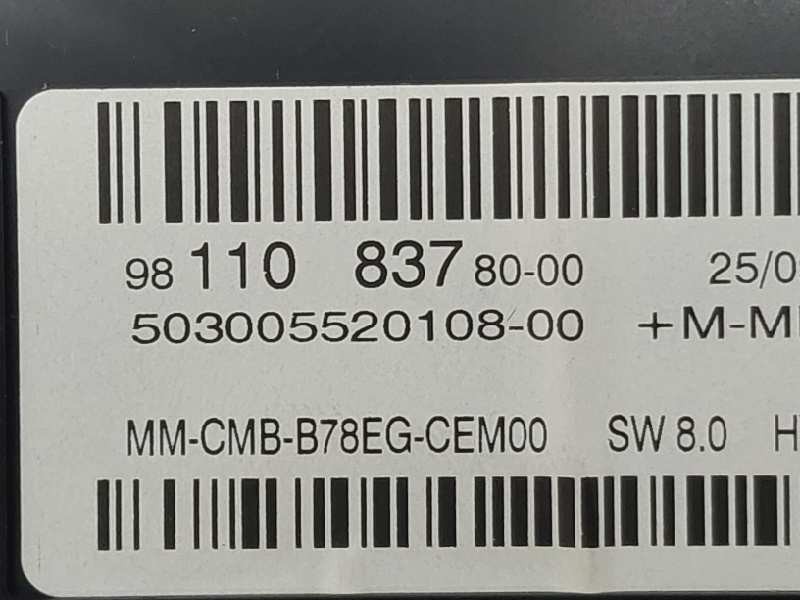 Recambio de cuadro instrumentos para citroën c4 picasso seduction referencia OEM IAM 9811083780 503005520108 