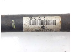 Recambio de transmision trasera izquierda para volkswagen touareg (7la) tdi r5 referencia OEM IAM 7L6501201B   2