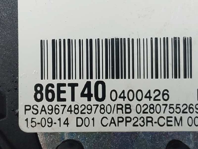 Recambio de potenciometro pedal para citroën c4 picasso seduction referencia OEM IAM 9674829780 86ET40 