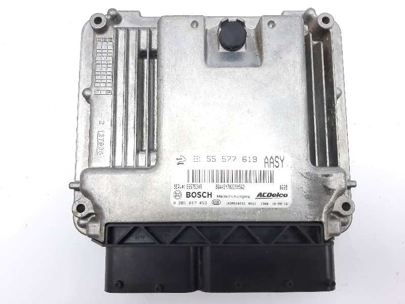 Recambio de centralita motor uce para opel insignia sports tourer edition referencia OEM IAM 55577619 0281017453 
