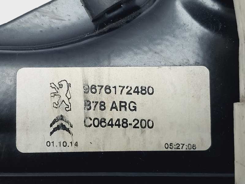 Recambio de elevalunas trasero izquierdo para citroën c4 picasso seduction referencia OEM IAM 9676172480 C06448200 