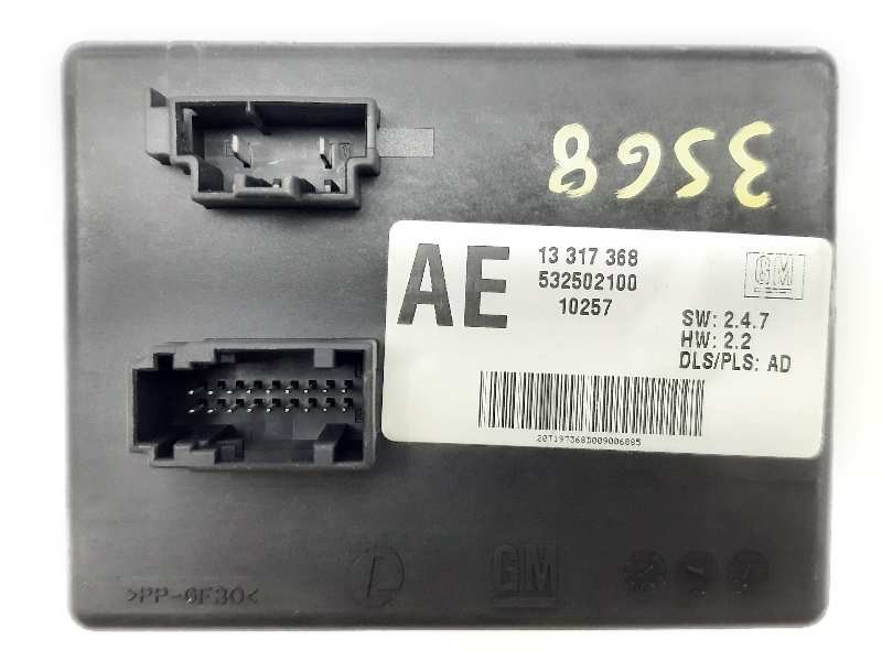 Recambio de modulo electronico para opel insignia sports tourer edition referencia OEM IAM 13317368 532502100 
