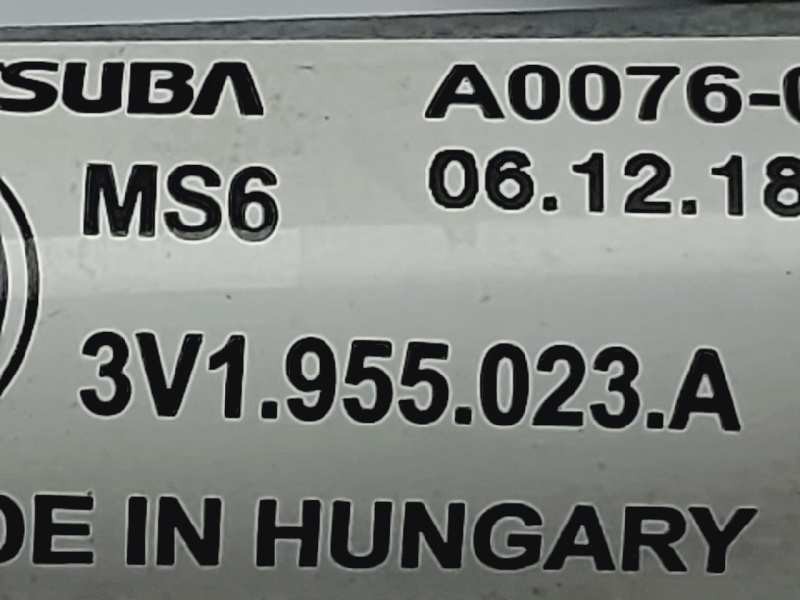 Recambio de motor limpia delantero para skoda superb (3v3) style referencia OEM IAM 3V1955023A  