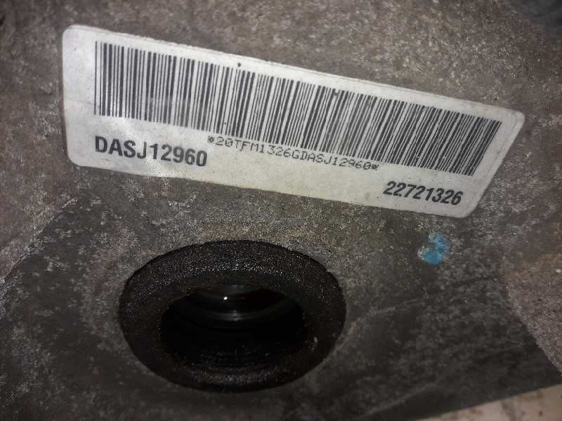 Recambio de diferencial trasero para chevrolet captiva 2.0 diesel cat referencia OEM IAM DASJ12960 22721326 