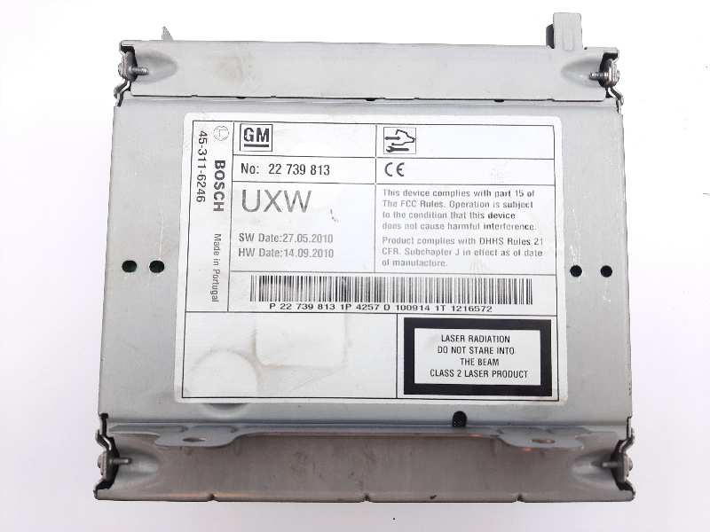 Recambio de sistema audio / cd para opel insignia sports tourer edition referencia OEM IAM 22739813 453116246 