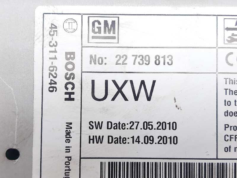 Recambio de sistema audio / cd para opel insignia sports tourer edition referencia OEM IAM 22739813 453116246 