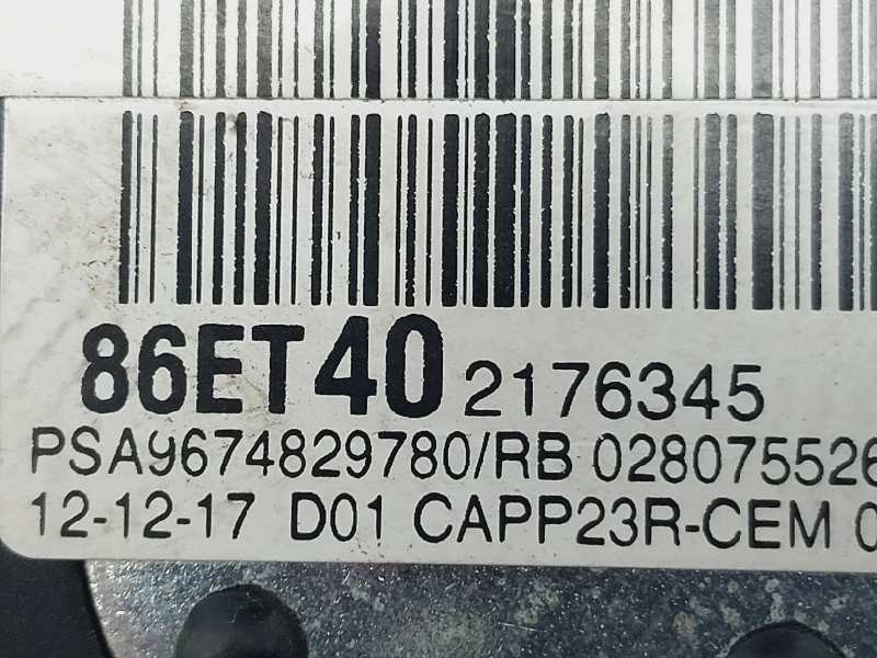 Recambio de potenciometro pedal para citroën c4 picasso feel referencia OEM IAM 86ET402176345 9674829780 