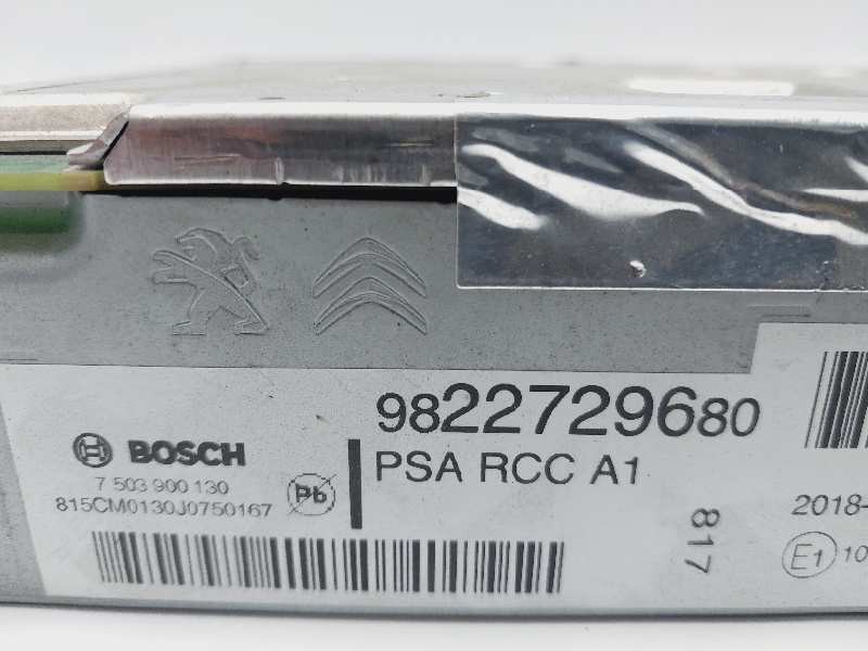 Recambio de sistema audio / cd para citroën c4 picasso feel referencia OEM IAM 9822729680 7503900130 