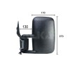 Recambio de retrovisor izquierdo para mercedes-benz sprinter (w901,w903) combi referencia OEM IAM 21509011 A0018110533 901810551