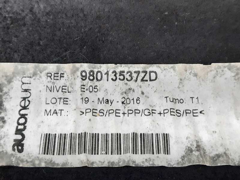 Recambio de bandeja trasera para citroën c4 cactus rip curl referencia OEM IAM 98013537ZD  