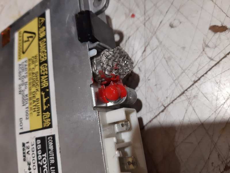 Recambio de centralita faros xenon para lexus rx 400h referencia OEM IAM 3900077511 8596751010 
